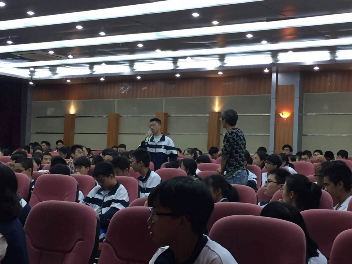 海洋大讲堂进中学（15）| 苏明副教授到广州第八十六中学做精彩讲座