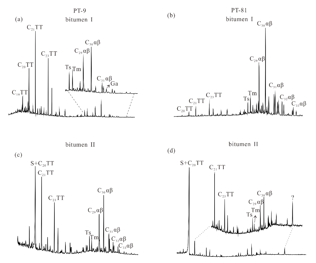 图2：萜烷化合物组成分布