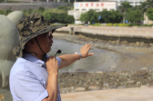 雷亚平老师讲解岬角对波浪动力作用的影