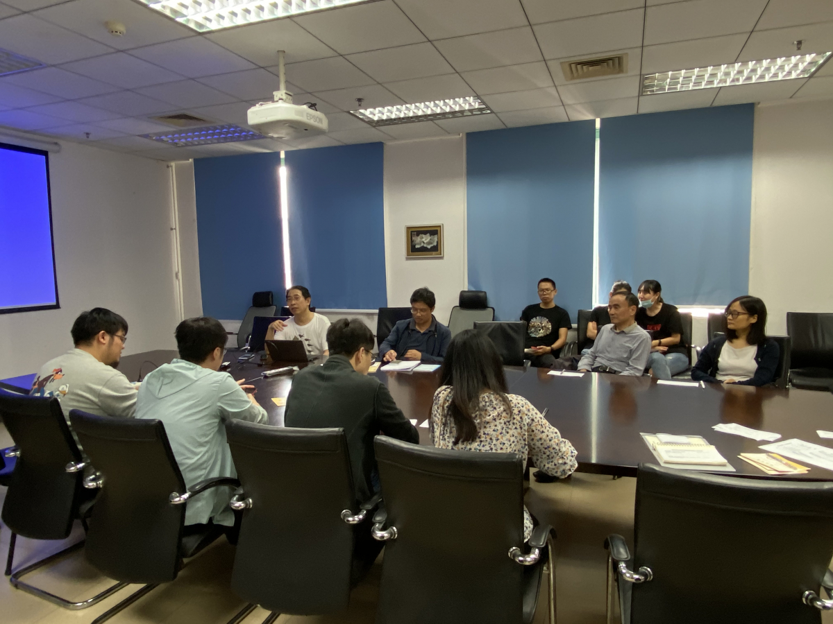 王江海同志带领大家学习