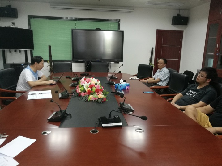 王江海同志组织党支部专题会议